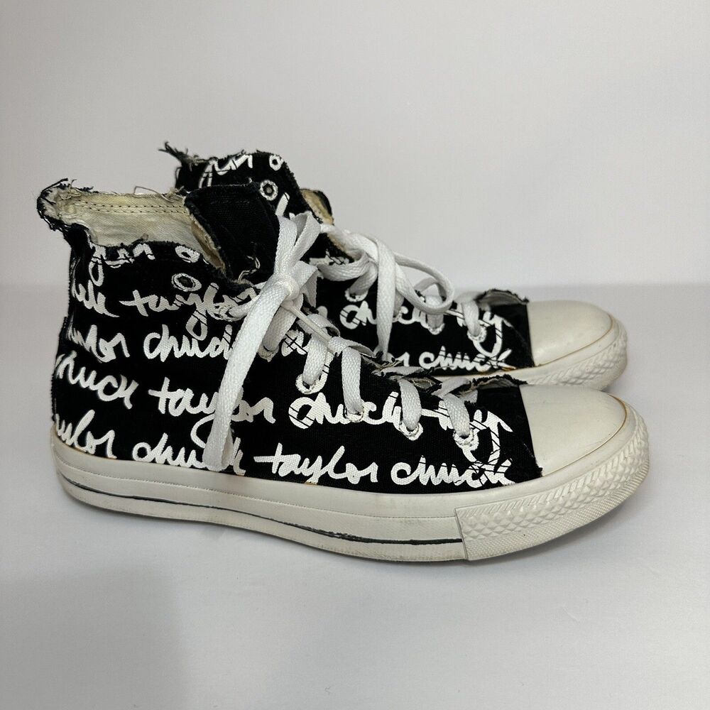 Converse Chuck Taylor All Star Hi-Top Shoes Men’s 6 Women’s 8 Sketched